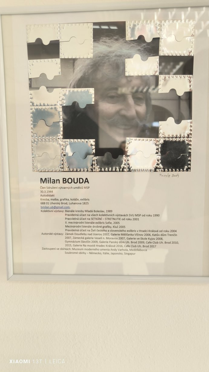 Zápisky z vernisáže Milana Boudy "Ohlédnutí"